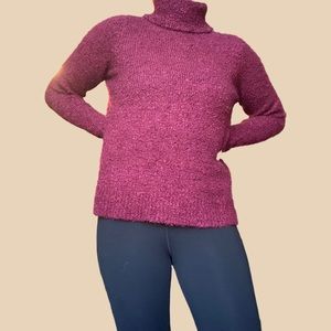 Michael Kors maroon turtleneck